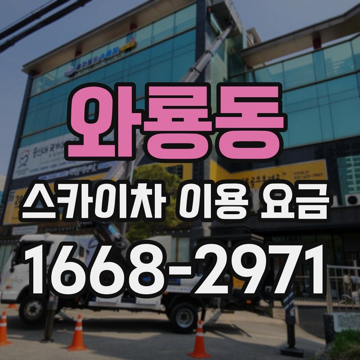 와룡동 스카이차 이용 요금 안내와 선택 기준 정리
