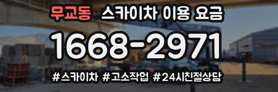 무교동 스카이차 이용 요금