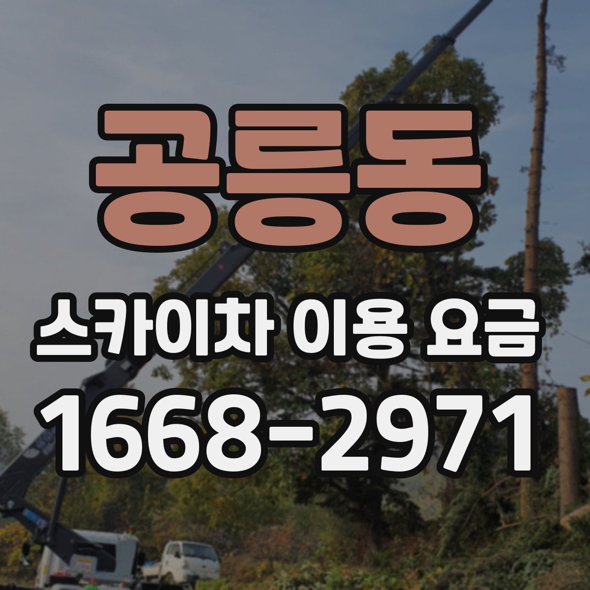 공릉동 스카이차 이용 요금