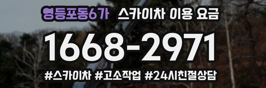 영등포동6가 스카이차 이용 요금