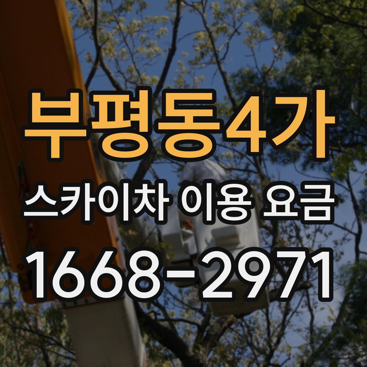 부평동4가 스카이차 이용 요금