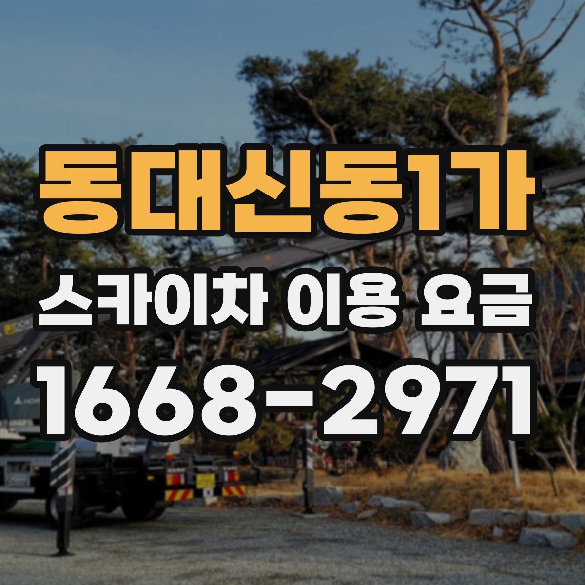동대신동1가 스카이차 이용 요금