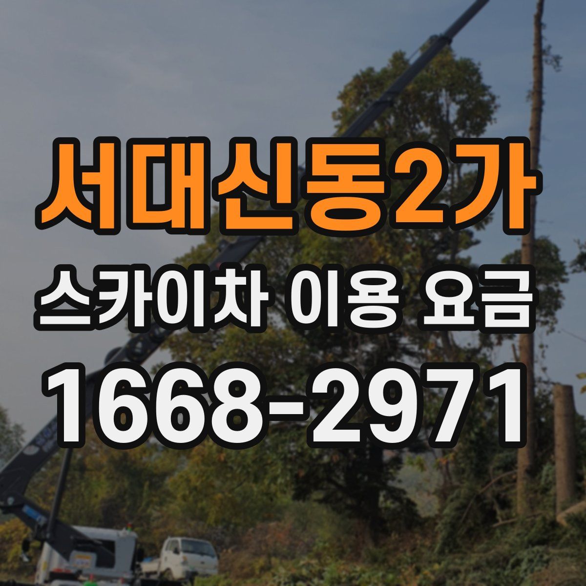 서대신동2가 스카이차 이용 요금