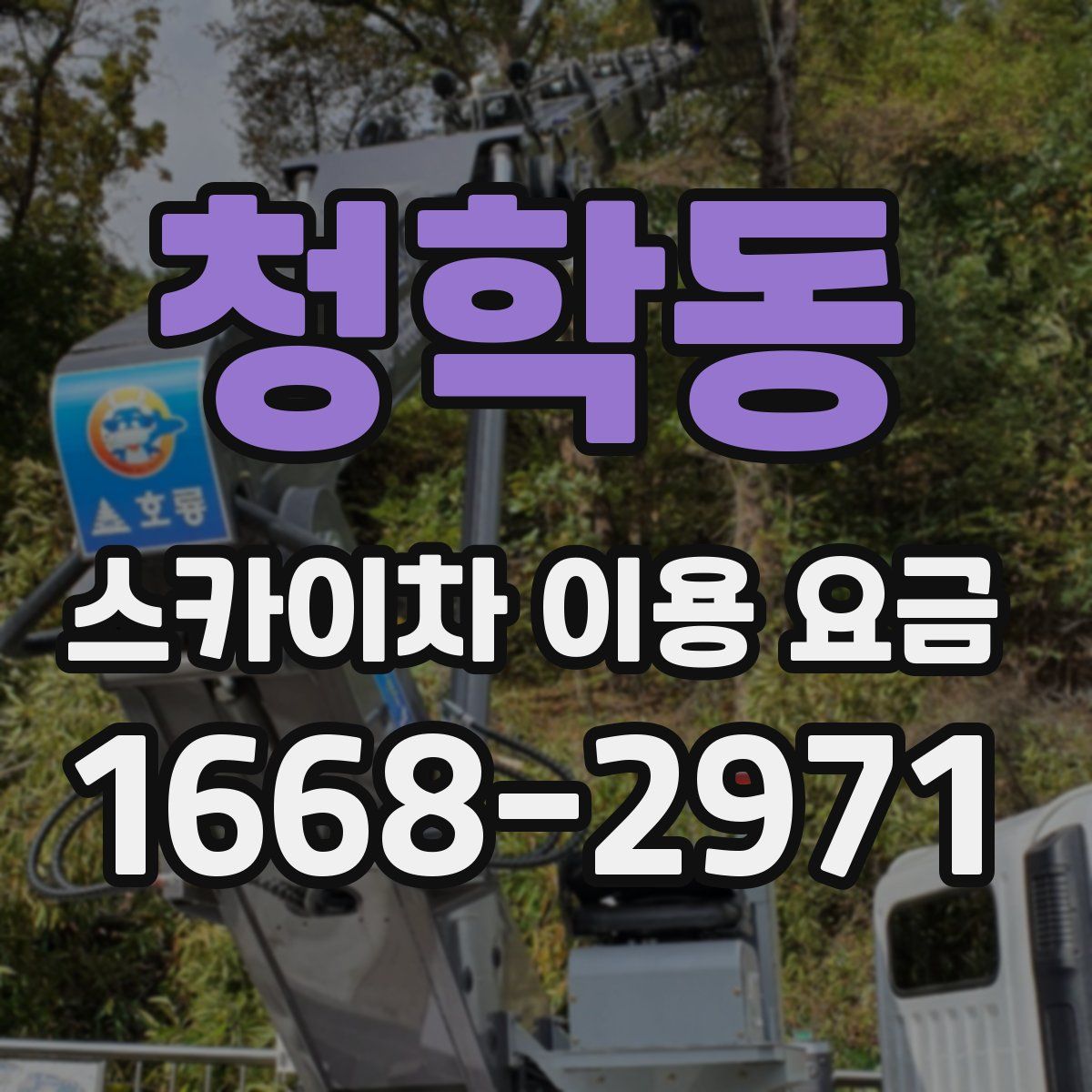 청학동 스카이차 이용 요금