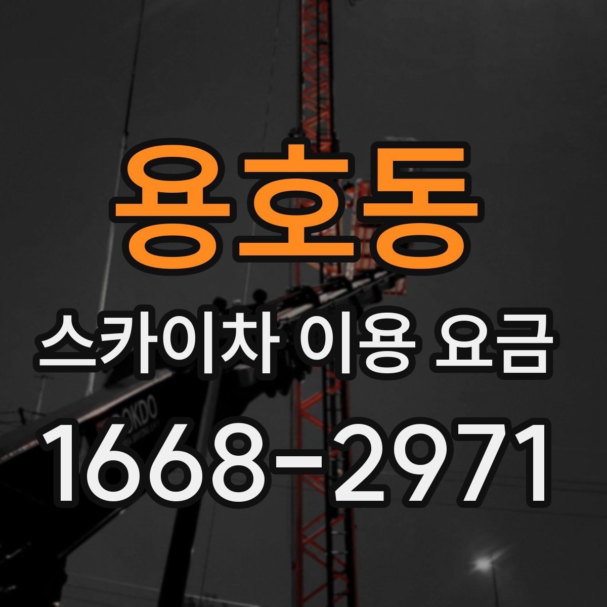 용호동 스카이차 이용 요금 안내를 읽을 때 살펴볼 세부 조건