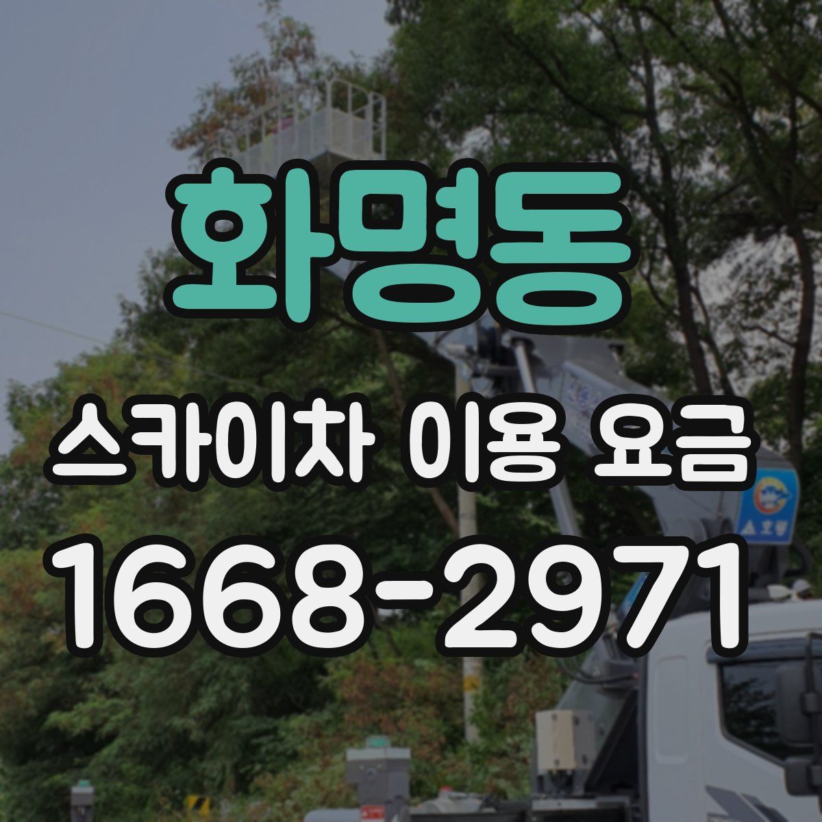 화명동 스카이차 이용 요금