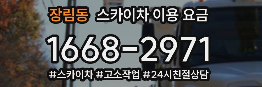 장림동 스카이차 이용 요금