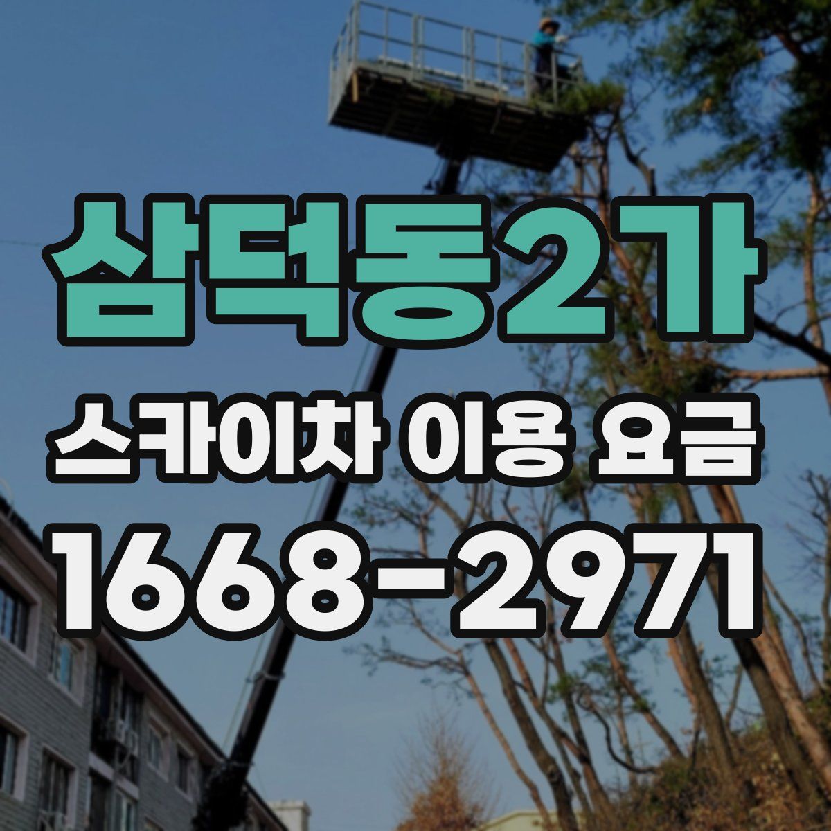 삼덕동2가 스카이차 이용 요금