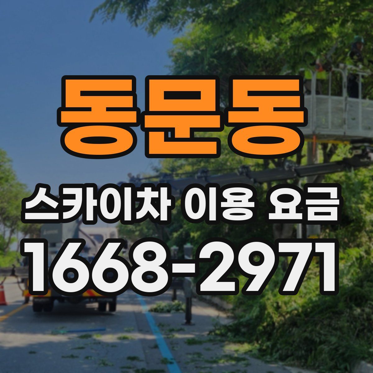동문동 스카이차 이용 요금