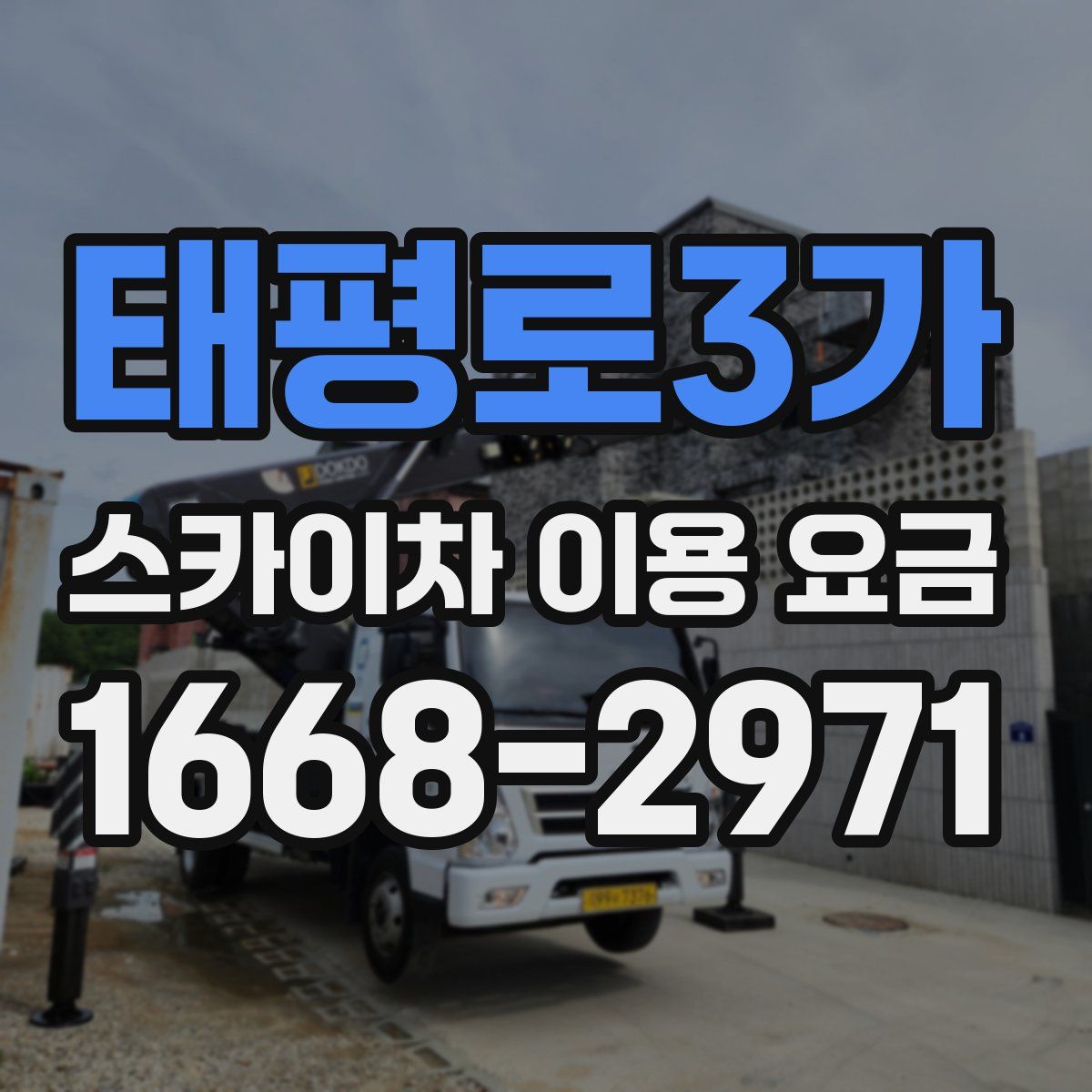 태평로3가 스카이차 이용 요금
