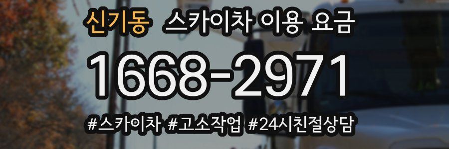 신기동 스카이차 이용 요금