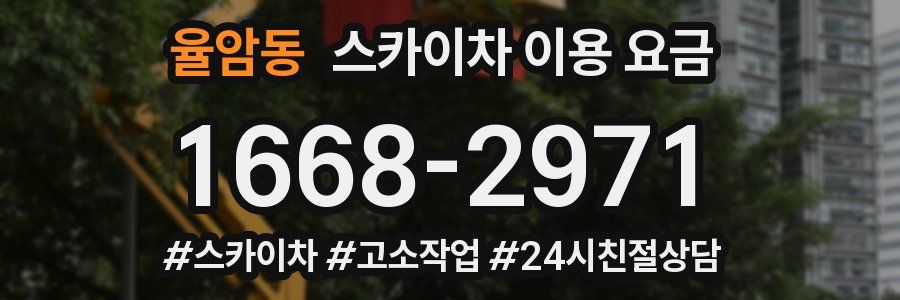 율암동 스카이차 이용 요금
