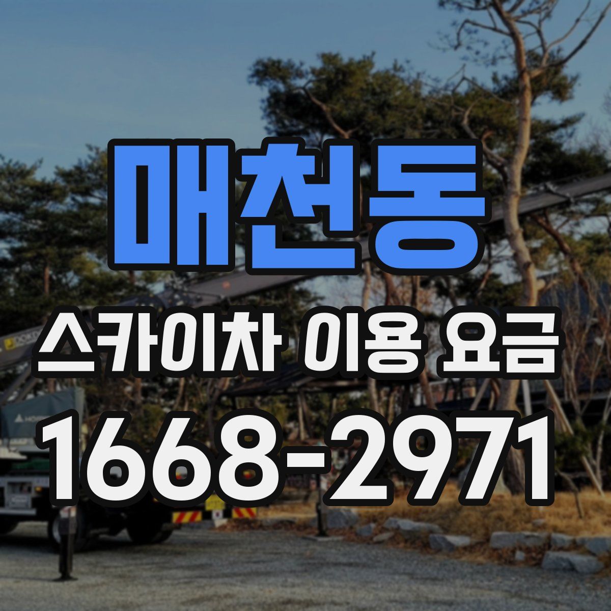 매천동 스카이차 이용 요금