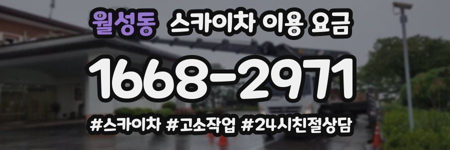 월성동 스카이차 이용 요금