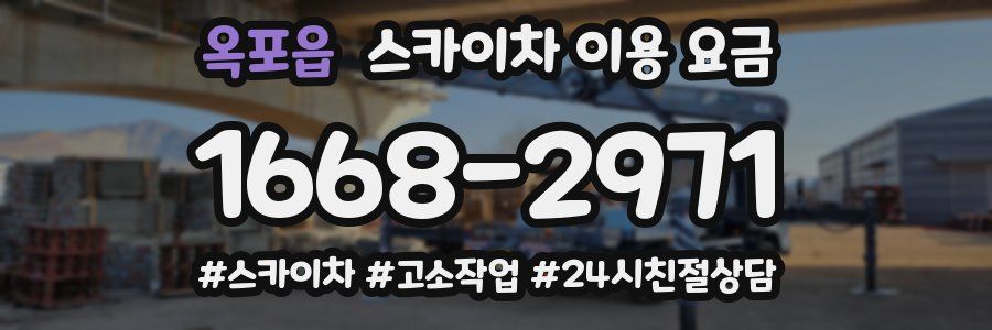 옥포읍 스카이차 이용 요금