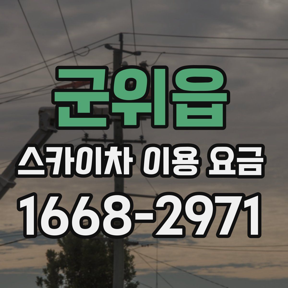 군위읍 스카이차 이용 요금