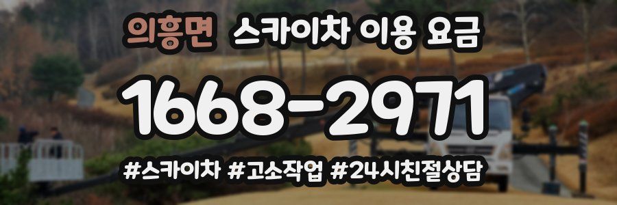 의흥면 스카이차 이용 요금