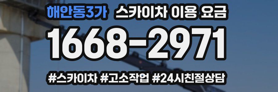 해안동3가 스카이차 이용 요금
