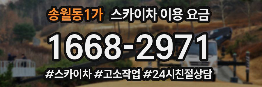 송월동1가 스카이차 이용 요금
