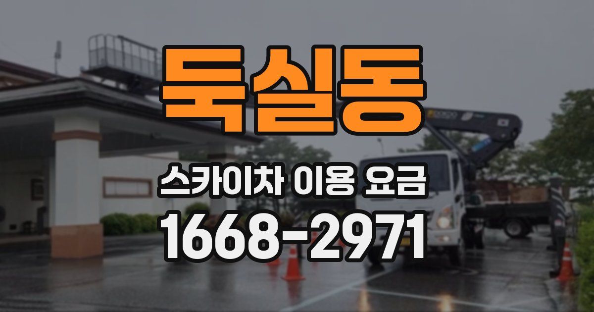 둑실동 스카이차 이용 요금