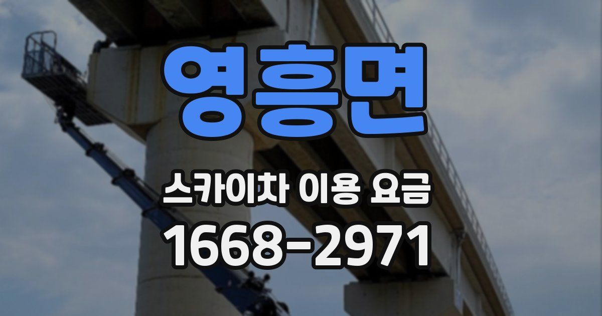 영흥면 스카이차 이용 요금