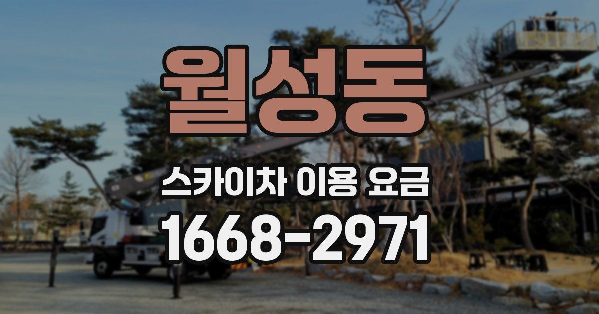 월성동 스카이차 이용 요금
