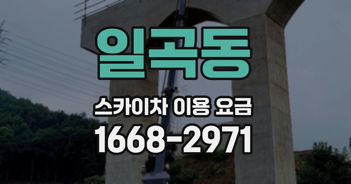 일곡동 스카이차 이용 요금