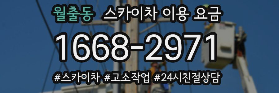 월출동 스카이차 이용 요금