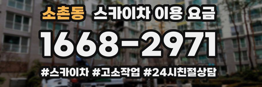 소촌동 스카이차 이용 요금