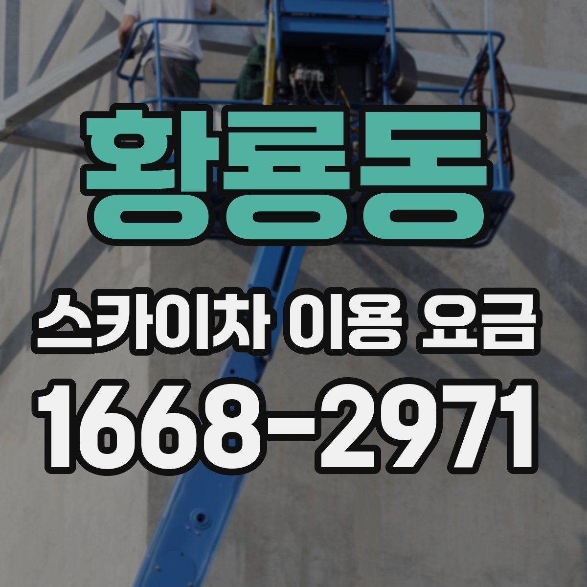 황룡동 스카이차 이용 요금