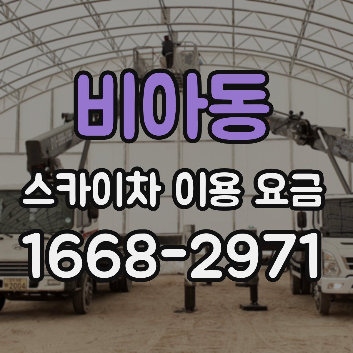 비아동 스카이차 이용 요금