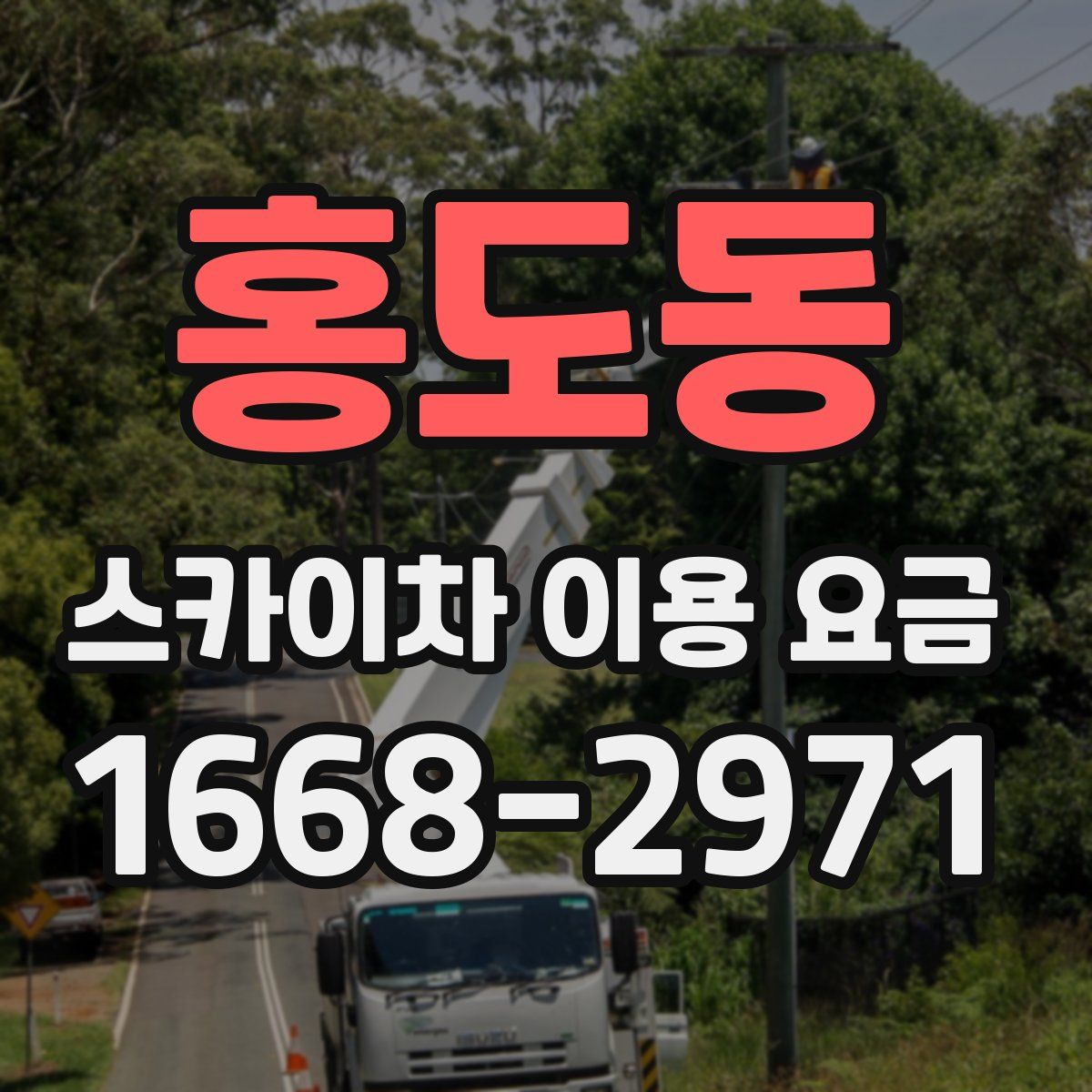 홍도동 스카이차 이용 요금