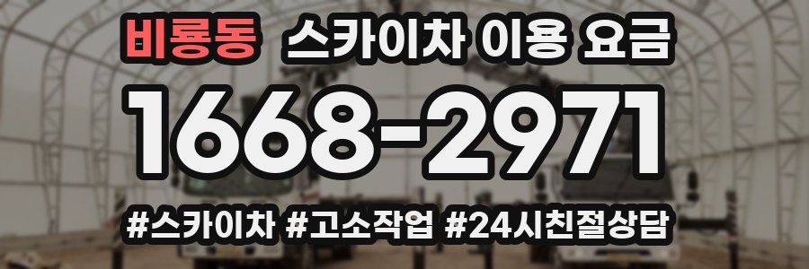 비룡동 스카이차 이용 요금