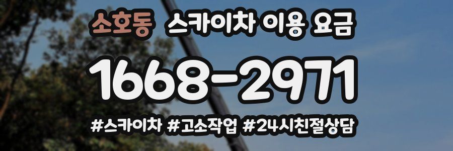 소호동 스카이차 이용 요금