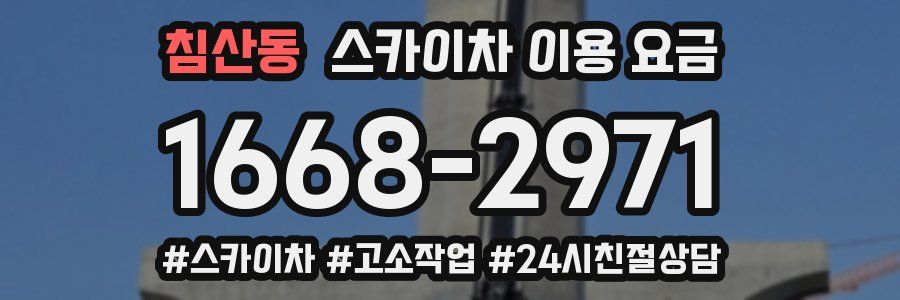 침산동 스카이차 이용 요금