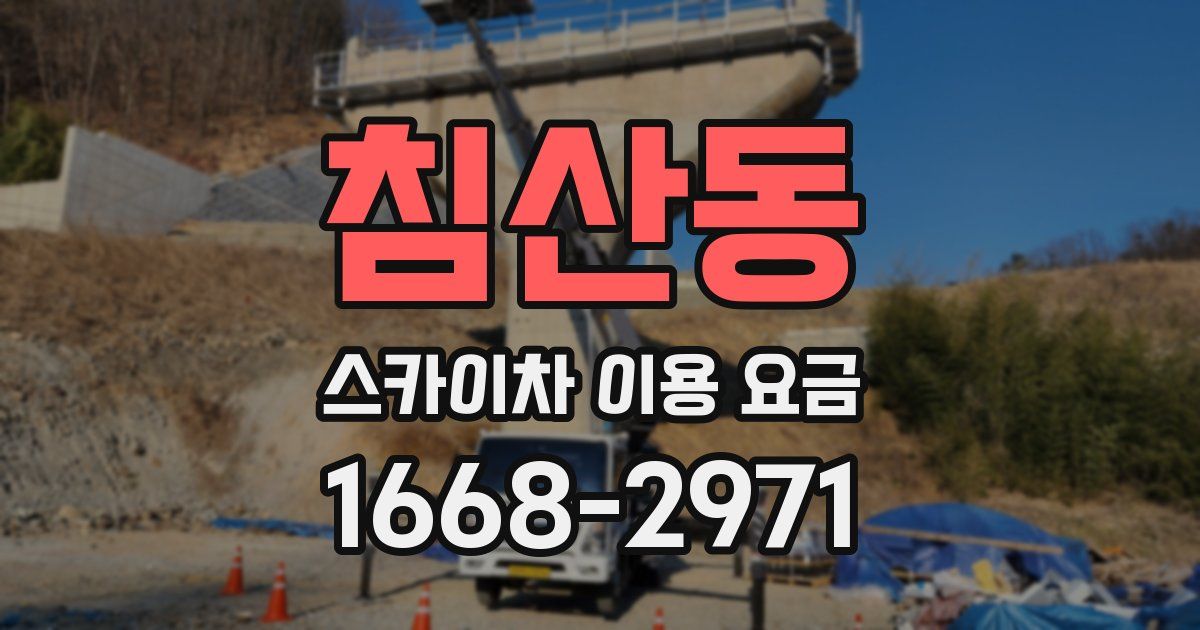 침산동 스카이차 이용 요금