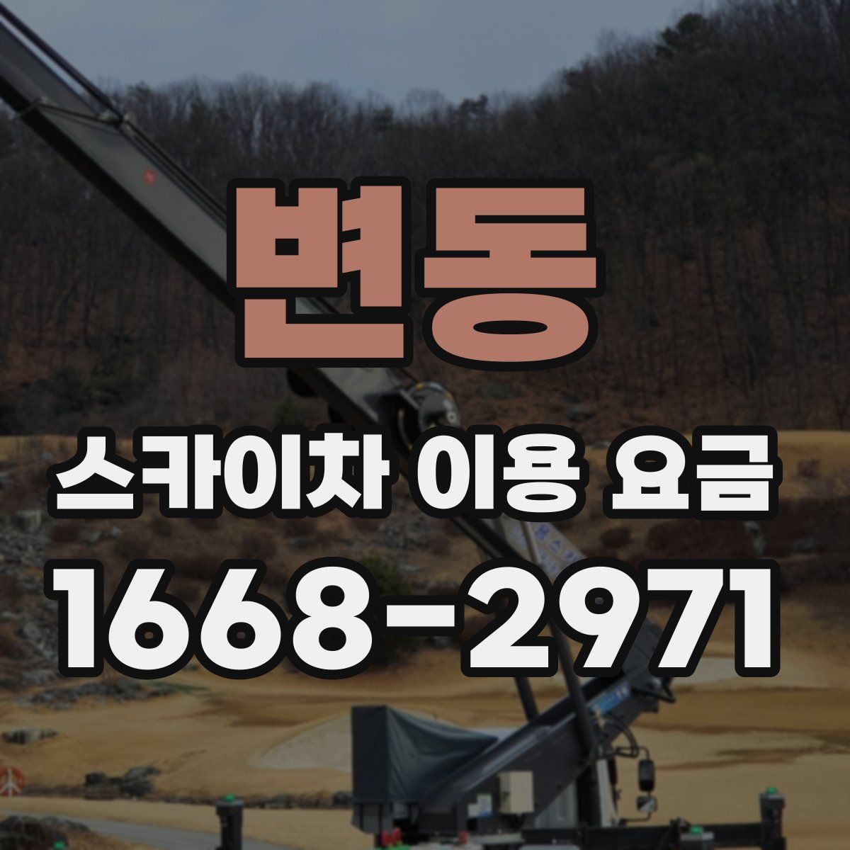 변동 스카이차 이용 요금