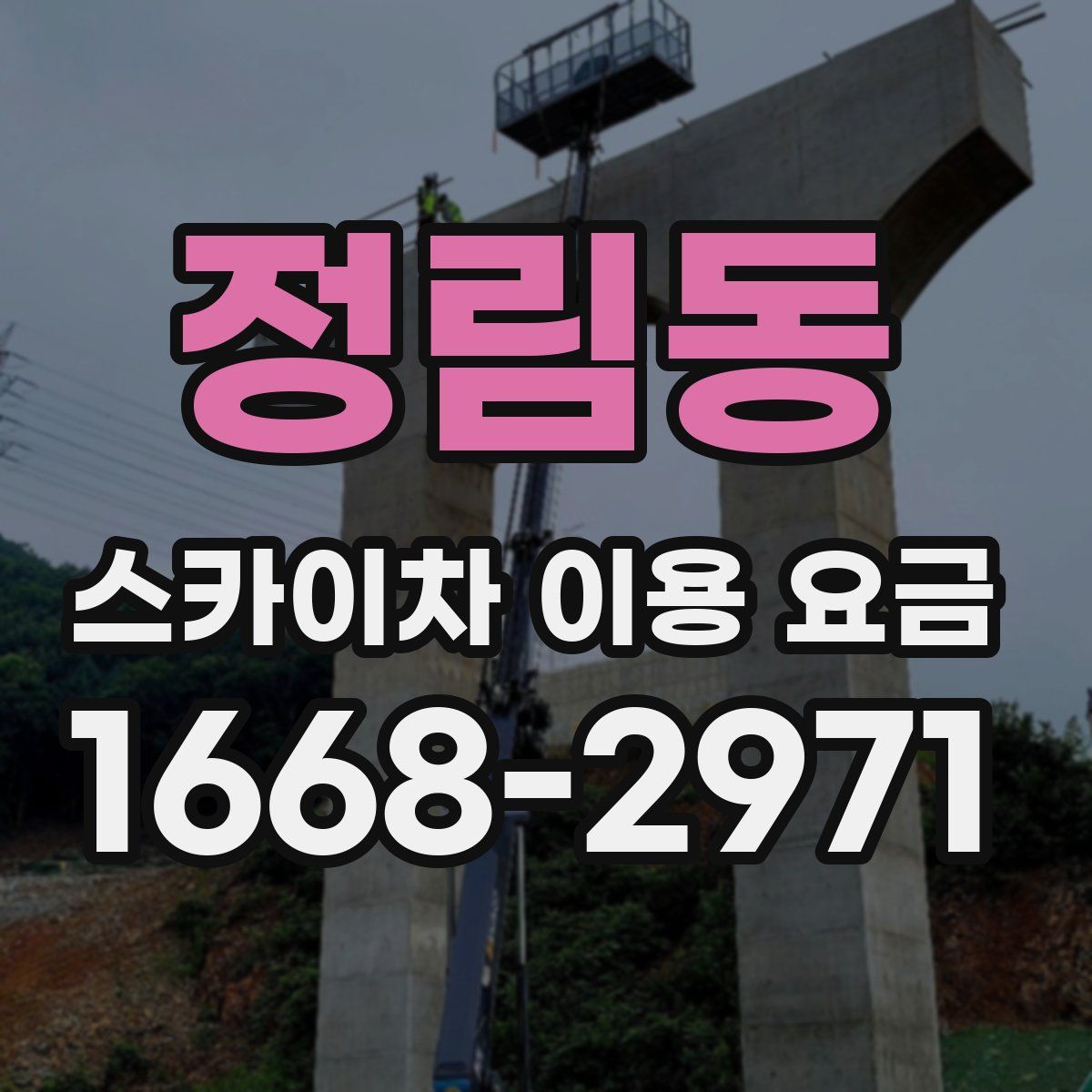 정림동 스카이차 이용 요금