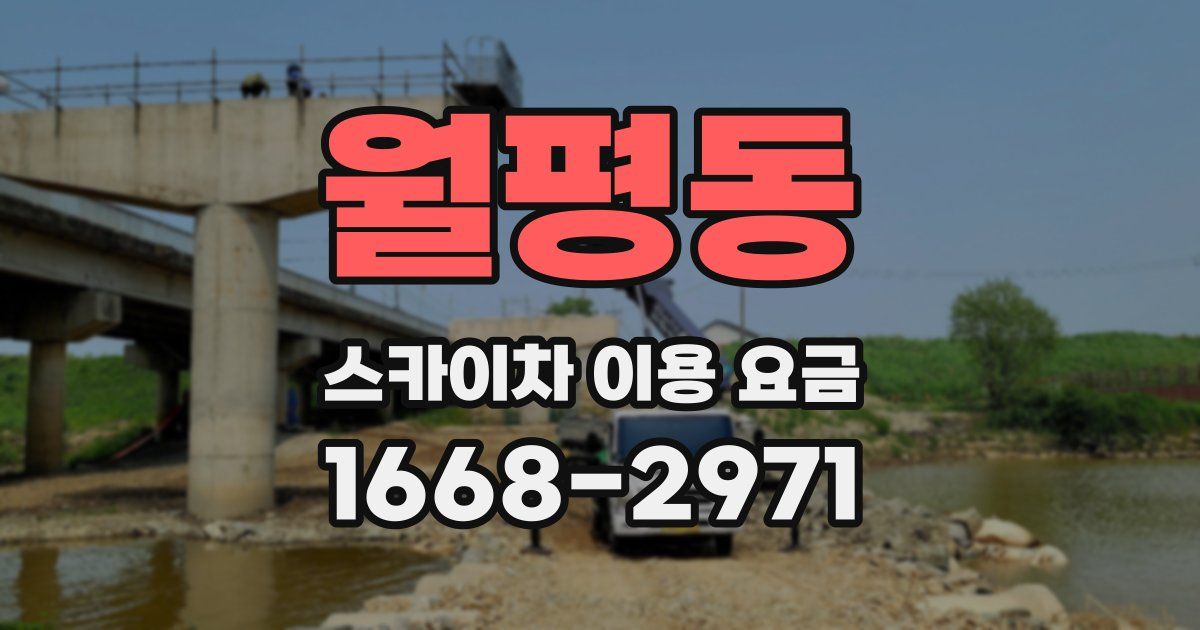 월평동 스카이차 이용 요금