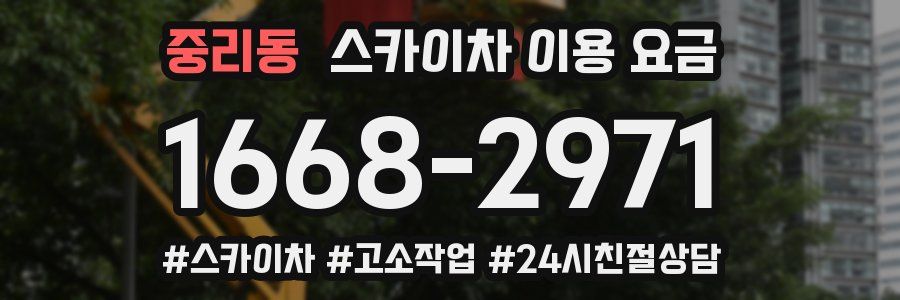중리동 스카이차 이용 요금