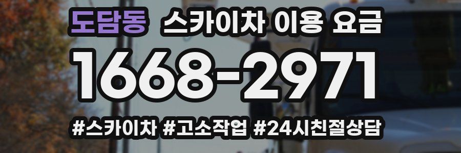 도담동 스카이차 이용 요금