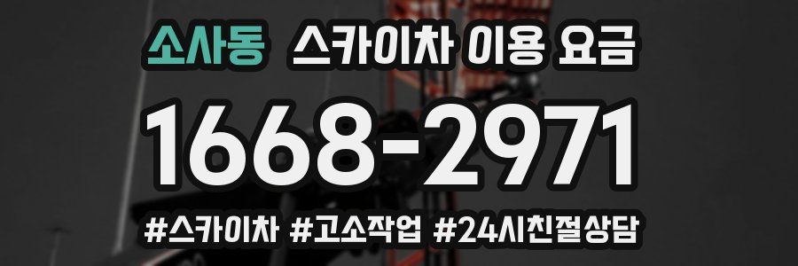 소사동 스카이차 이용 요금