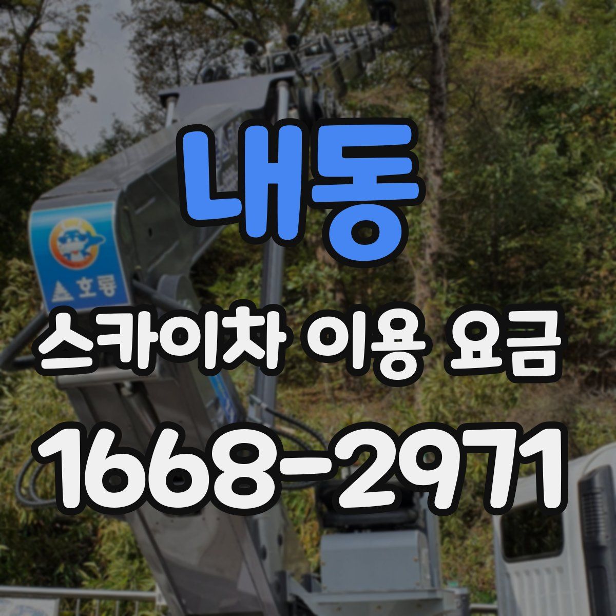 내동 스카이차 이용 요금