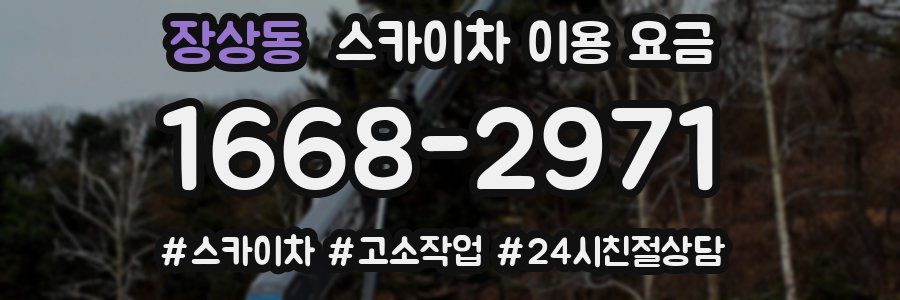 장상동 스카이차 이용 요금