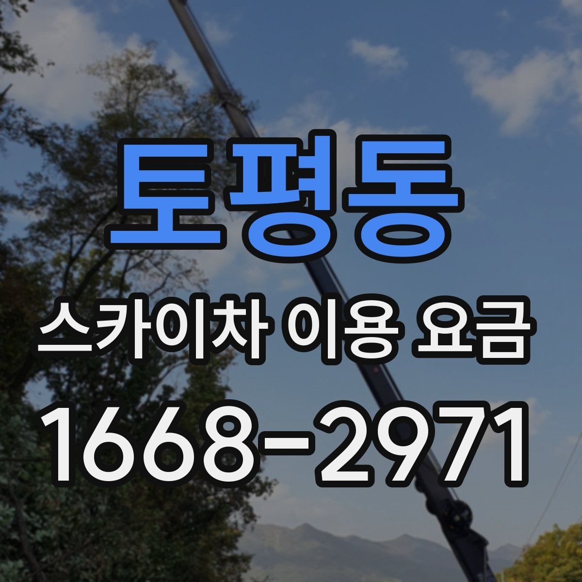 토평동 스카이차 이용 요금 비교 후 결정할 때 고려할 점