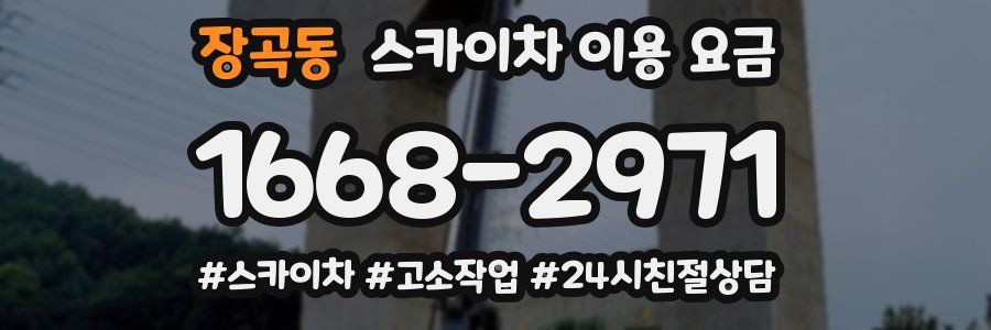 장곡동 스카이차 이용 요금