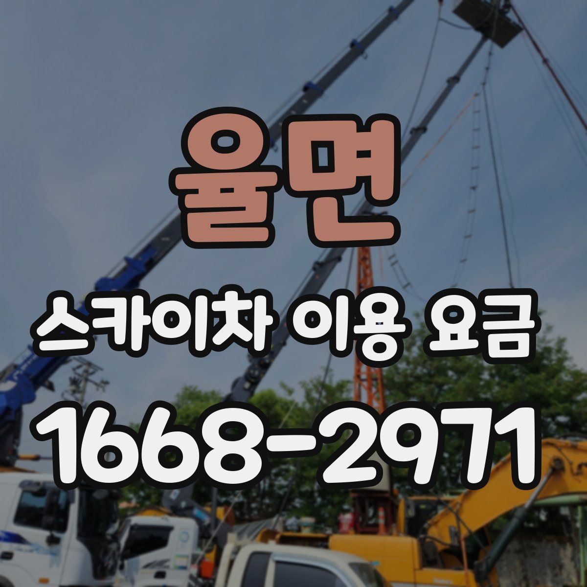 율면 스카이차 이용 요금