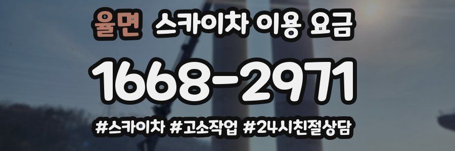 율면 스카이차 이용 요금