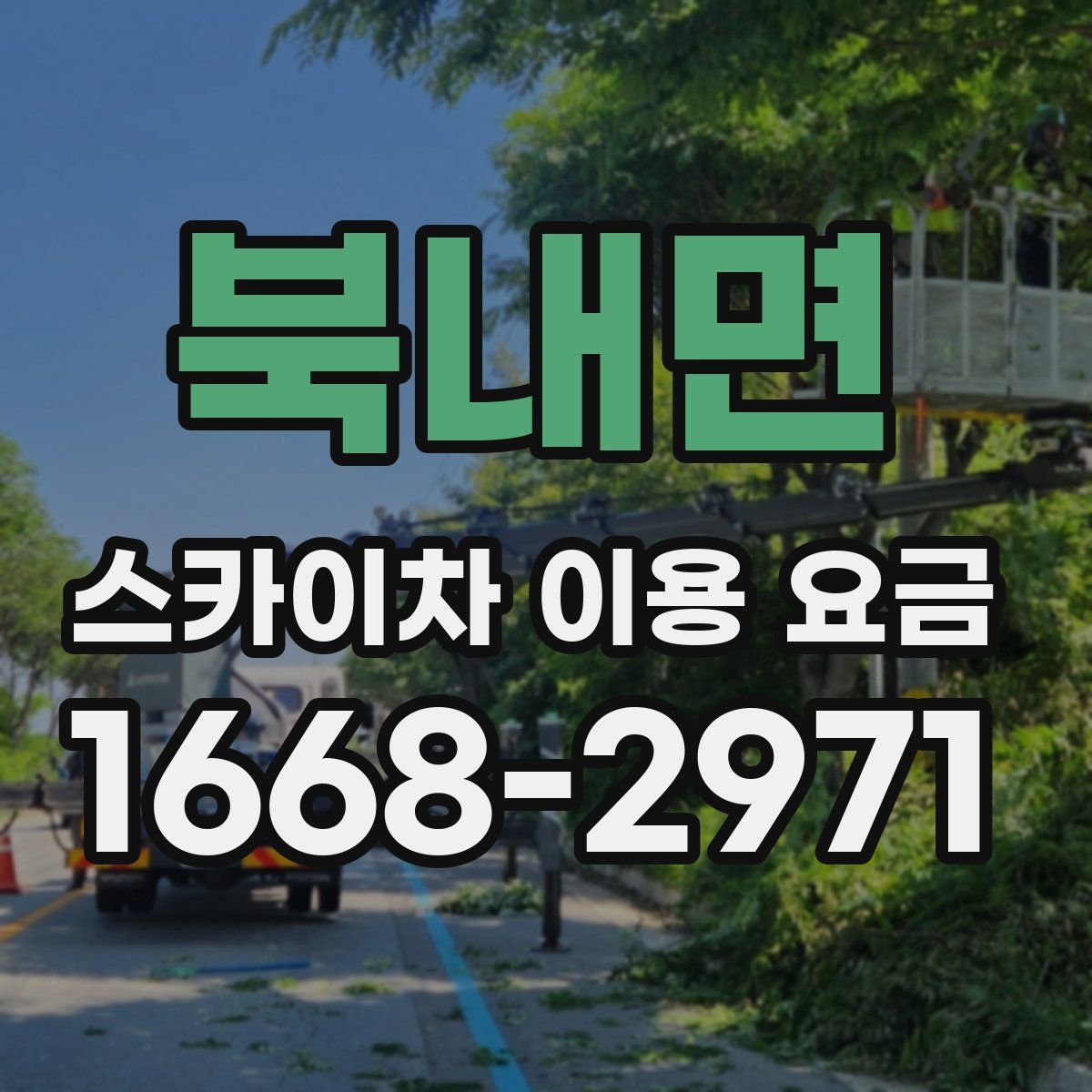 북내면 스카이차 이용 요금