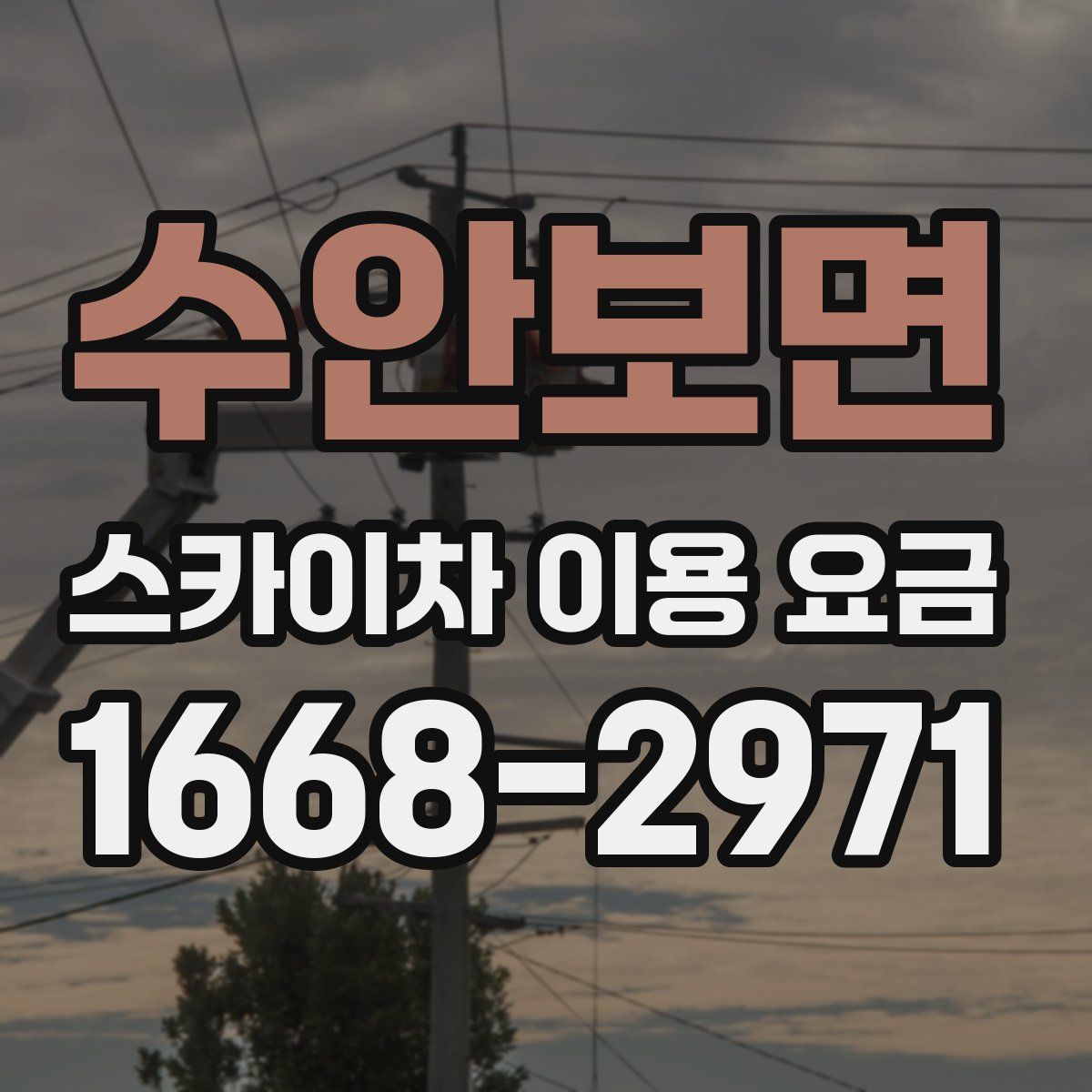 수안보면 스카이차 이용 요금